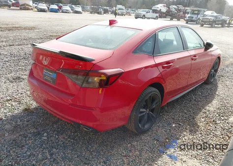 2025 Honda Civic Si Base W/High Performance Summer Tires/ из США, поврежденный, VIN 2HGFE1E57SH474212
